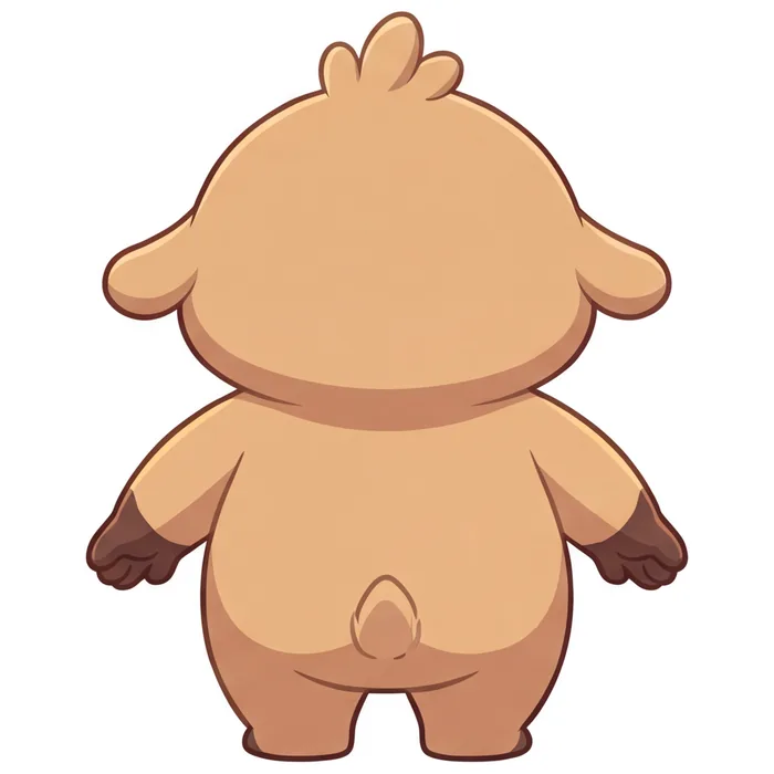Dumpling back view
